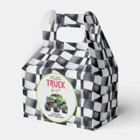  Modern Kids Monster Truck Birthday Party Favor Boxes