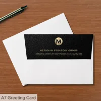 Business Monogram Envelope