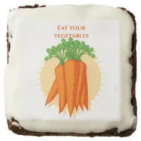 Eat your vegetables brownie