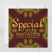 Desert Goddess Special Party Invitations