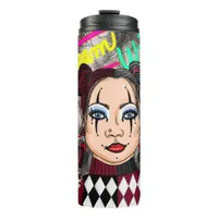 Dream Wild Goth Girl   Thermal Tumbler