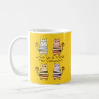 cute cats for cat lovers and coffee lovers mug