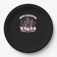 Eat Drink And Be Scary Classic Funny Retro Paper Plates