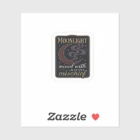 Whimsigoth Fantasy Mystical Forests, Moons & Magic Sticker