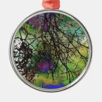 Trees Metal Ornament