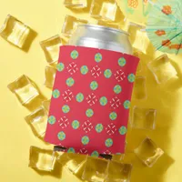 Christmas Holiday Charm Pattern 03 -  Can Cooler