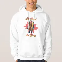 All About the Glizzy | Funny Hot dog Humor Hoodie