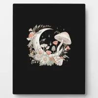 Aesthetic Moon Goblincore And Cottagecore Mushroom Plaque