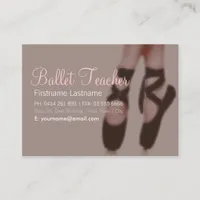 Ballet Dance big Business Card