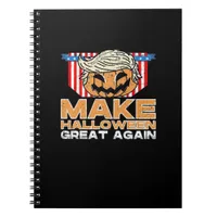 Trumpkin Halloween Vintage Political Funny Notebook