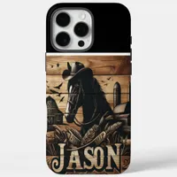 Farm Horse With A Cowboy Hat iPhone 16 Pro Max Case