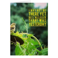 Goldfinch Closer Than I Was Yesterday