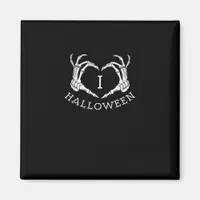 Halloween Skeleton Heart Fall Magnet
