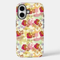 Leo the Lion King of the phone iPhone 16 Case