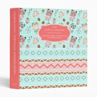 Kindergarten | Name | Homeschool Portfolio Binder