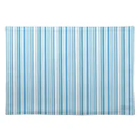 Blue Beach Color Stripes  Cloth Placemat