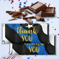 Police Officer Thank You Law Enforcement  Hershey Bar Favors