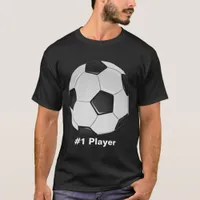 American Soccer or Association Football Ball T-Shirt