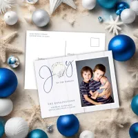 Nautical Christmas Joy Holiday Photo