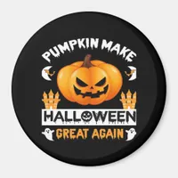 Pumpkin Make Halloween Great Again Magnet