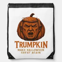 Trumpkin... Make Halloween Great Again Drawstring Bag