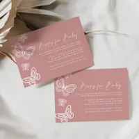 Pink Books for Baby Card 