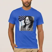 Caricature of Kamala Harris Political T-Shirt