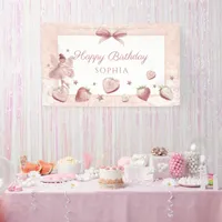 Fairy Happy Birthday Party Banner