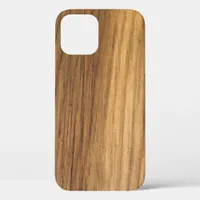 Faux Barn Wood iPhone 12 Case
