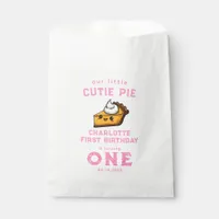 Our Little Cutie Pi Day 1st Birthday Favor Bag