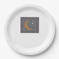 Whimsigoth Moon Classic Paper Plates