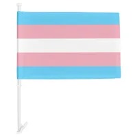 Transgender Pride Car Flag