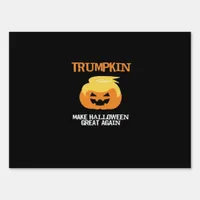Halloween Trumpkin V3 Sign