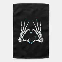 Skeleton Hand Classic Halloween Garden Flag
