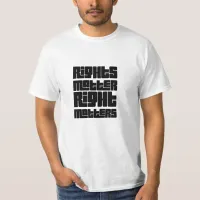 Rights Matter Right Matters Retro Bold T-Shirt