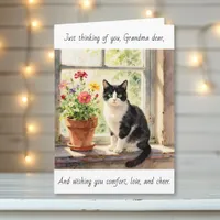 Just Thinking of You Grandma | Sweet Poem Card