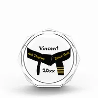 Personalized Martial Arts Fourth Degree Black Belt Award