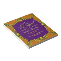 Exotic Wedding Engagement Budget Invite pad