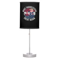 Make Thanksgiving Great Again Trumpkin – Classic P Table Lamp