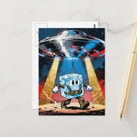 icecube UFO abduction Postcard