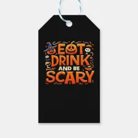 Halloween Eat Drink And Be Scary Gift Tags