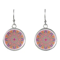 Mystic Mandala Fusion Earrings