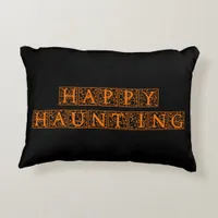 Happy Haunting Decorative Pillow