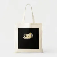 Cute Skull Oversized Tote Bag