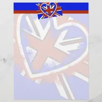 Cool British Flag Heart Design