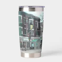 Drawing of Downtown Madison, Wisconsin Insulated Tumbler