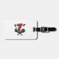 F-Caw-F Classic Cool Unique Luggage Tag