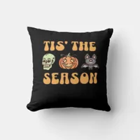 Tis The Season Halloween Throw Pillow
