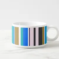 Trendy Modern Stripes Bowl