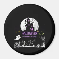 Spooky Halloween Eat Drink And Be Scary Classic Magnet